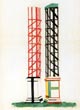 Central Pillars. Design for the Decoration of the Red Theatre, Leningrad